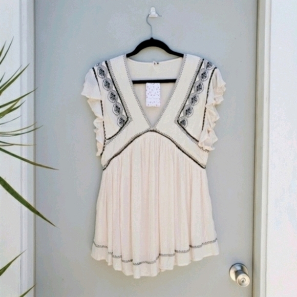 ⚠️SOLD⚠️ Free people falling water tunic - Picture 3 of 8